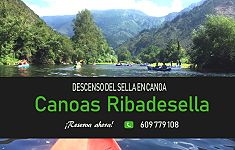 Banner Canoas Ribadesella